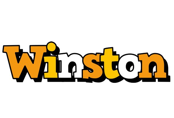 Winston cartoon logo