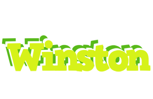 Winston citrus logo