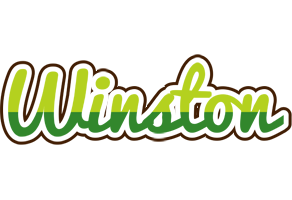 Winston golfing logo