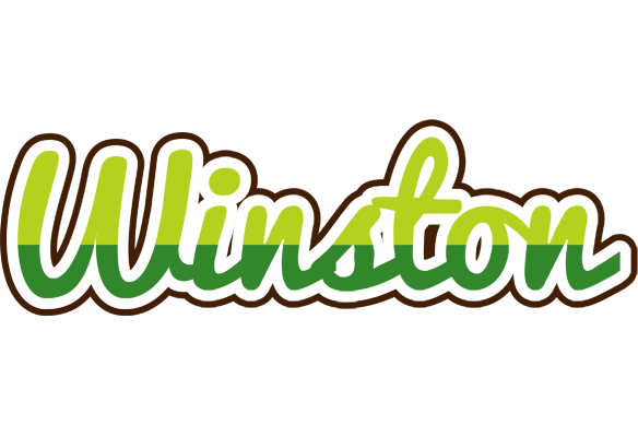 Winston golfing logo