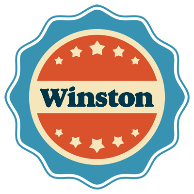 Winston labels logo