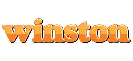 Winston orange logo