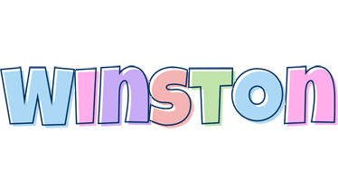 Winston pastel logo