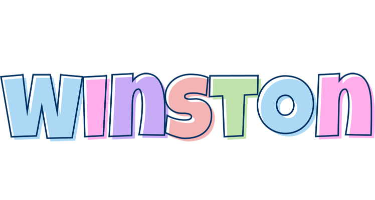 Winston pastel logo