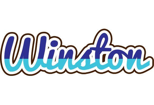 Winston raining logo