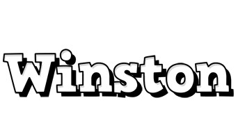 Winston snowing logo