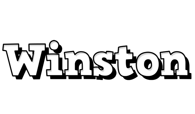 Winston snowing logo