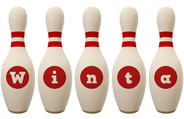 Winta bowling-pin logo