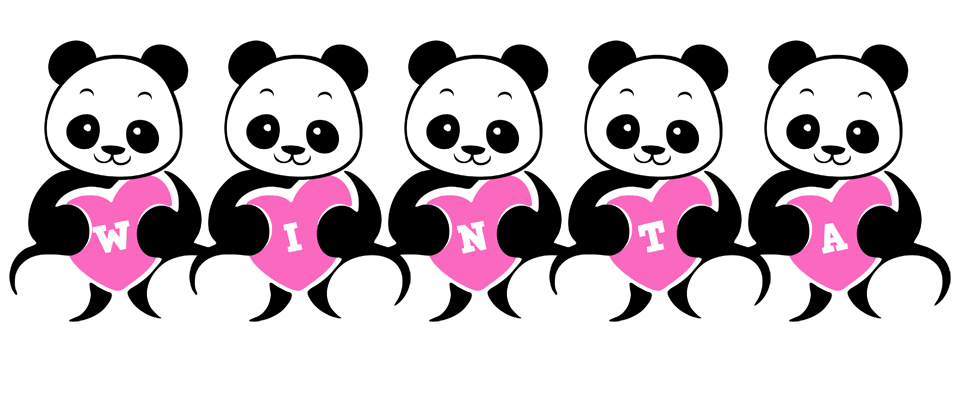 Winta love-panda logo