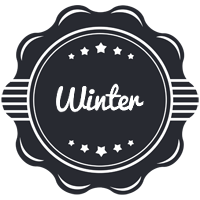 Winter badge logo