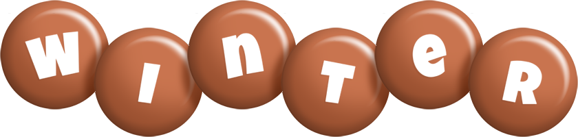 Winter candy-brown logo