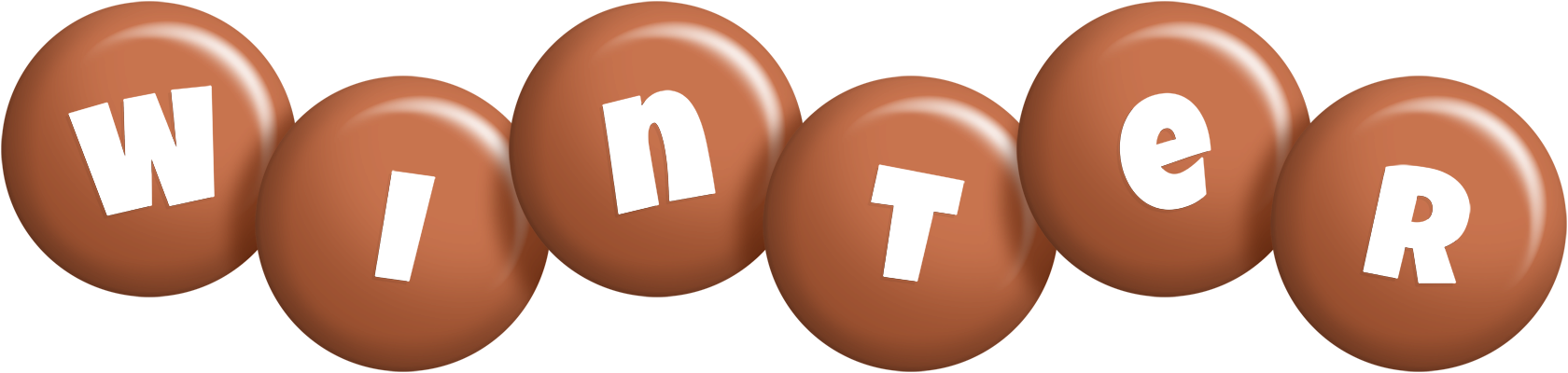 Winter candy-brown logo