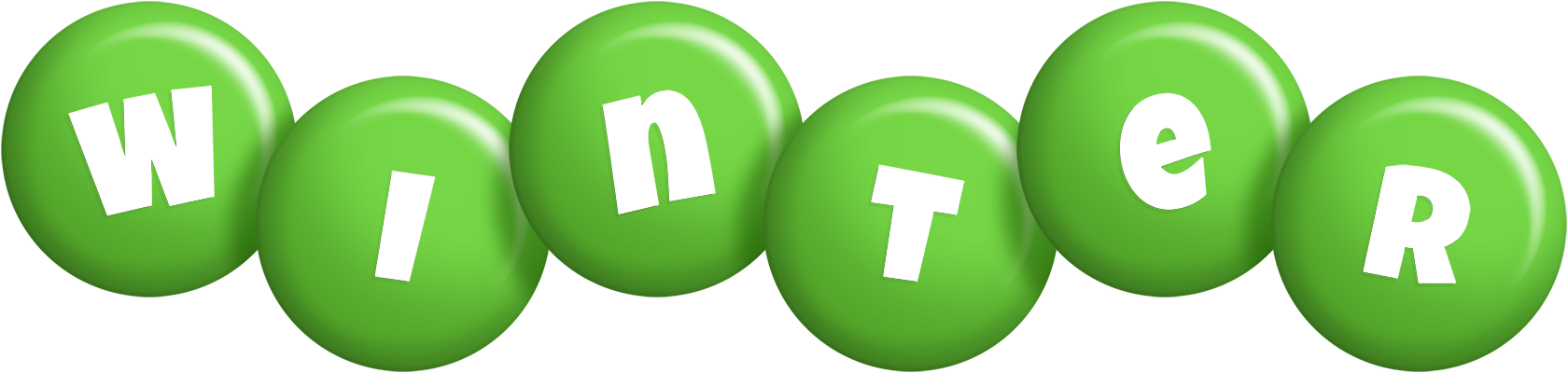 Winter candy-green logo