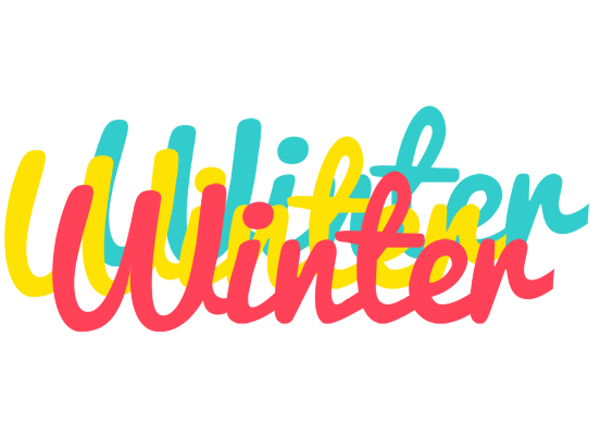 Winter disco logo