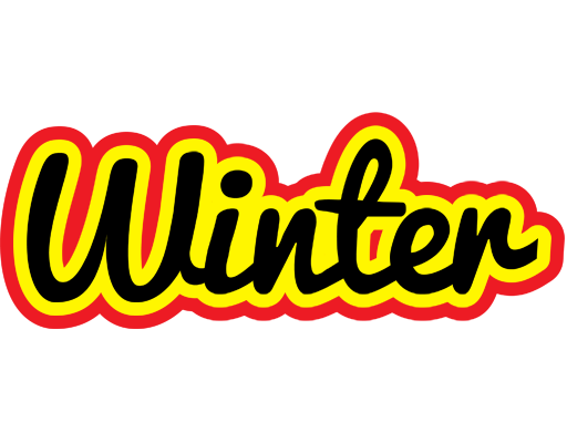 Winter flaming logo
