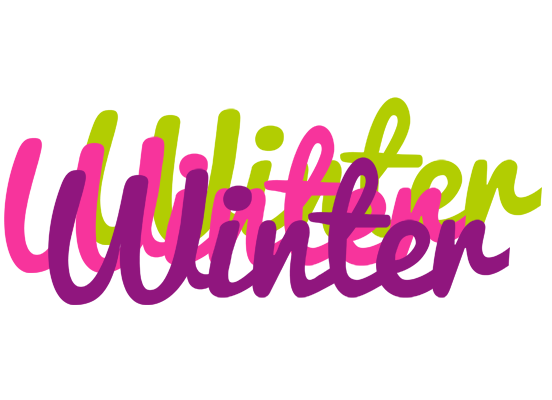Winter flowers logo