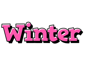 Winter girlish logo
