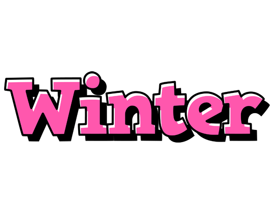 Winter girlish logo
