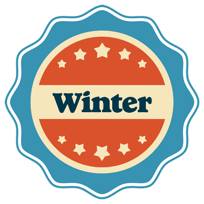 Winter labels logo