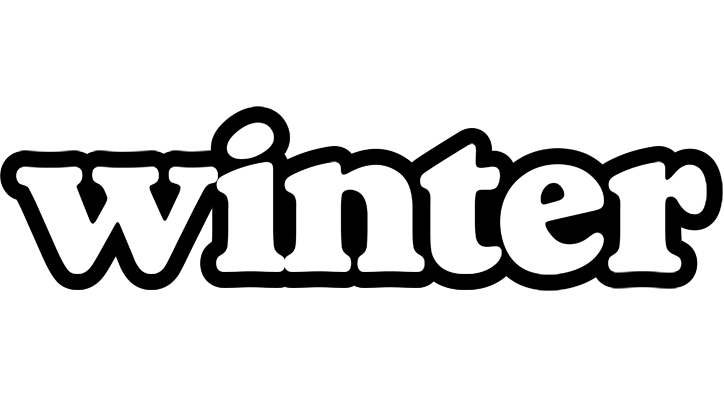 Winter panda logo