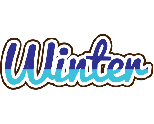 Winter raining logo