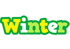 Winter soccer logo