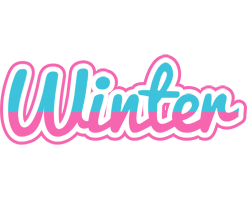 Winter woman logo