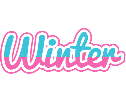 Winter woman logo