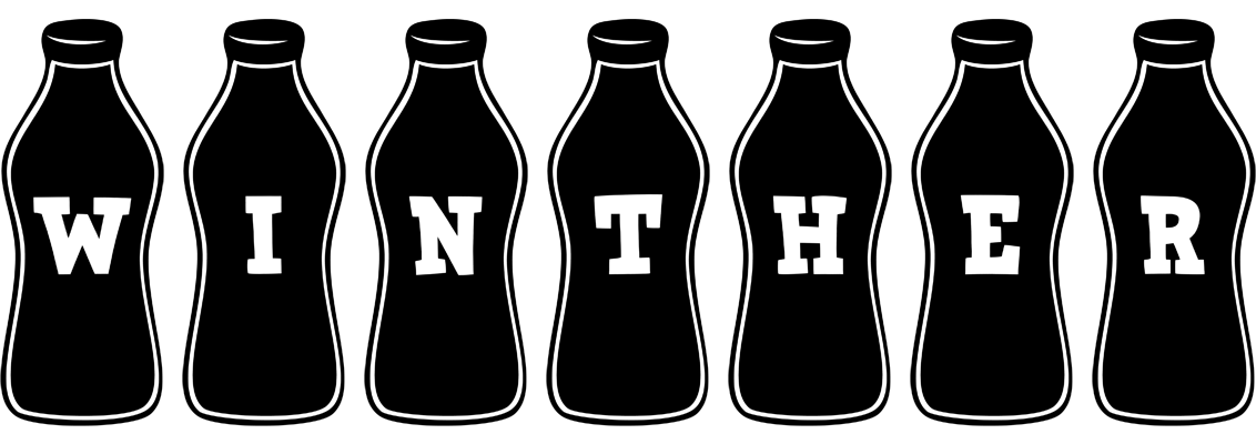 Winther bottle logo