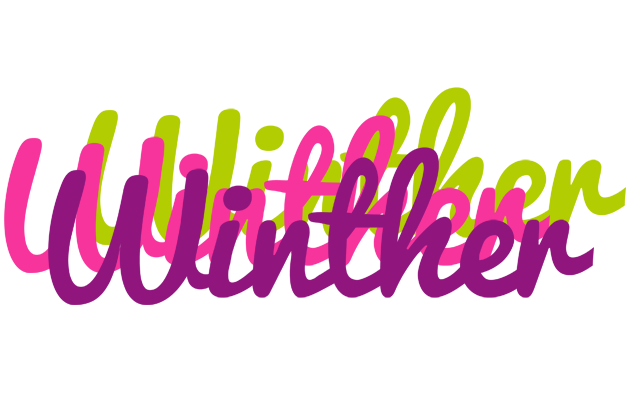 Winther flowers logo