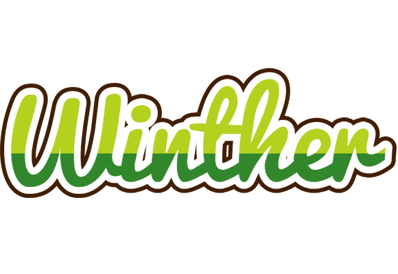 Winther golfing logo