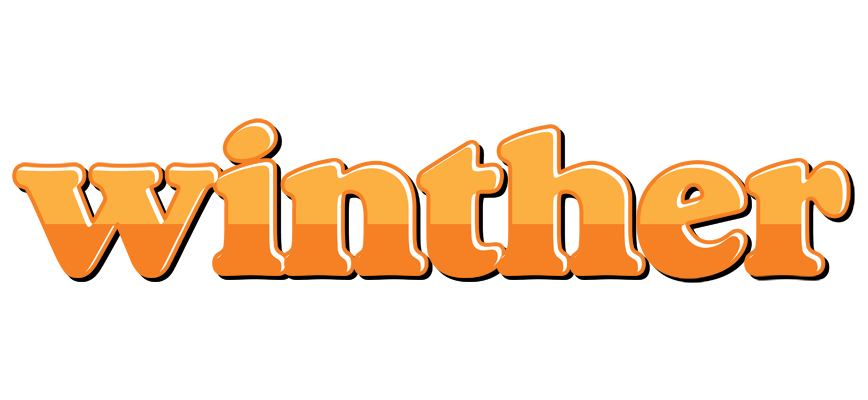 Winther orange logo