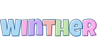 Winther pastel logo