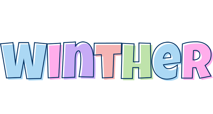 Winther pastel logo