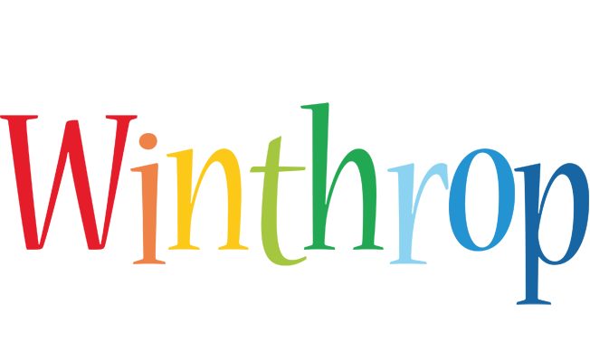 Winthrop birthday logo