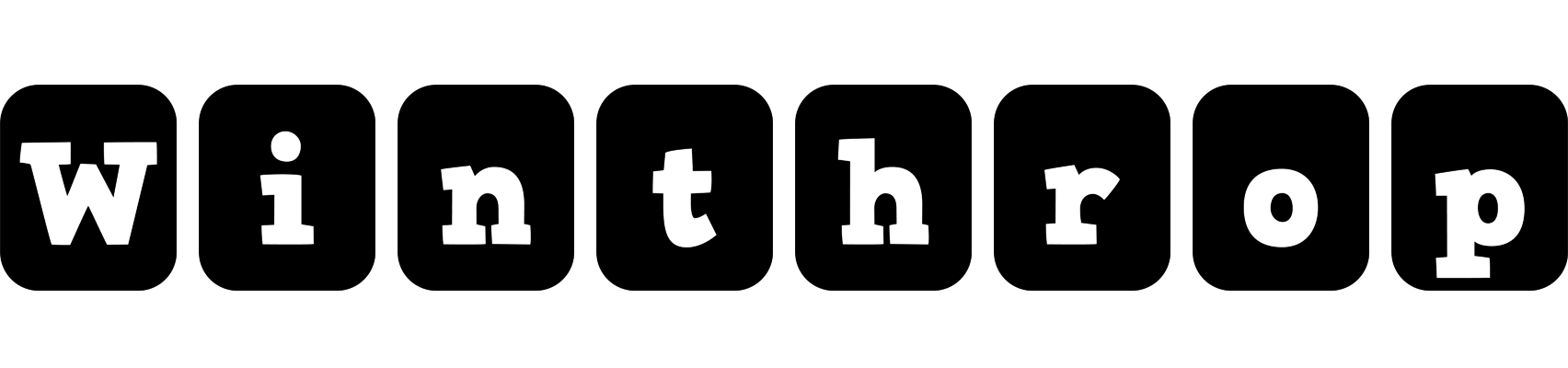 Winthrop box logo