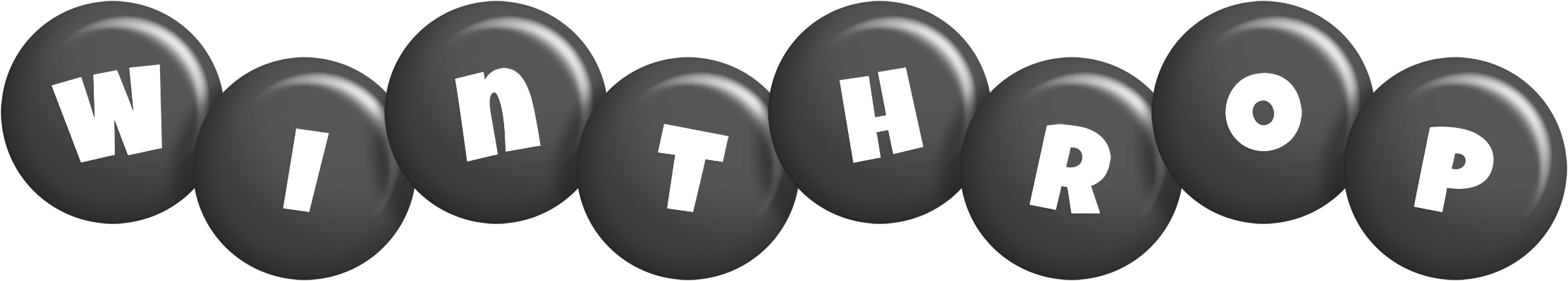 Winthrop candy-black logo