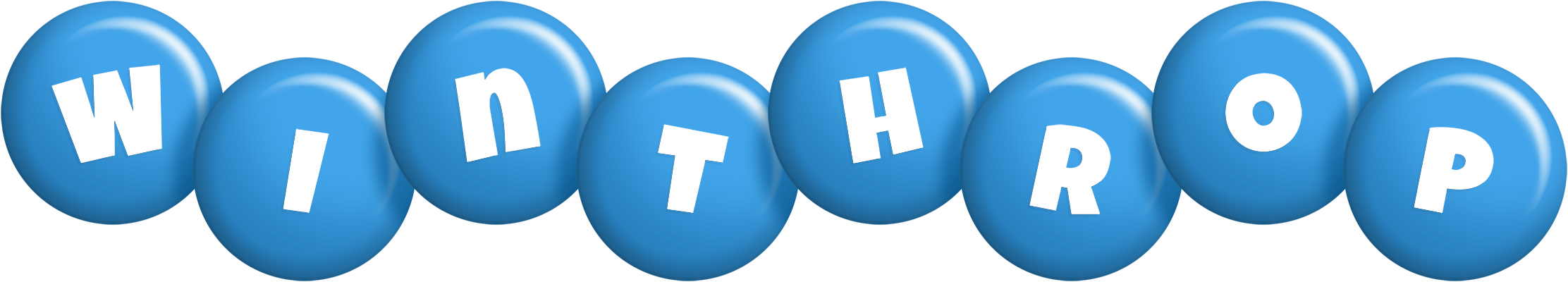 Winthrop candy-blue logo