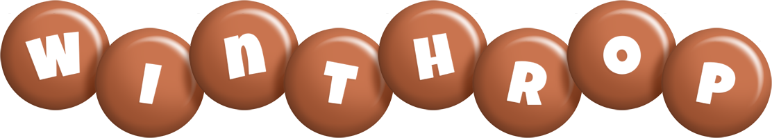 Winthrop candy-brown logo