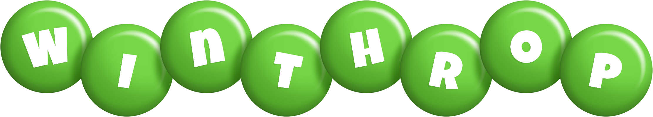 Winthrop candy-green logo
