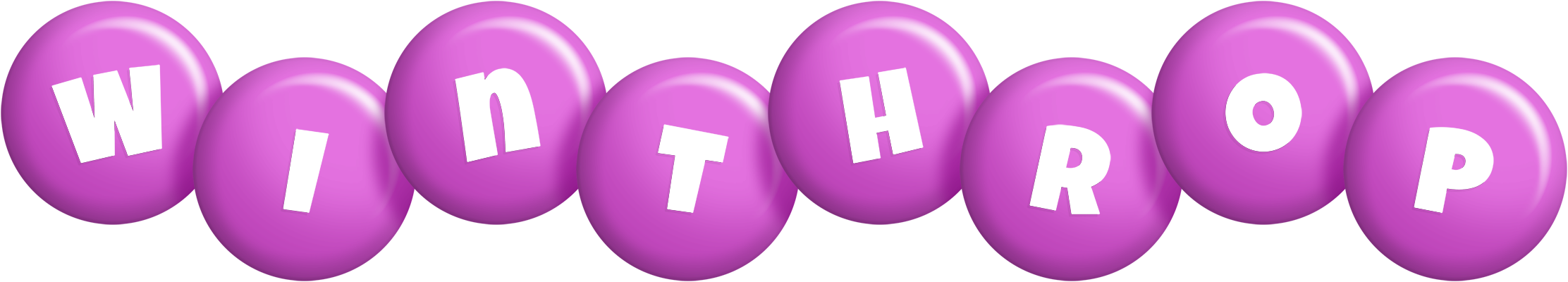 Winthrop candy-purple logo