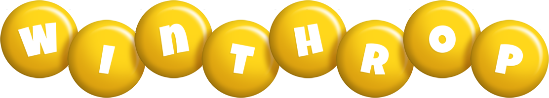 Winthrop candy-yellow logo