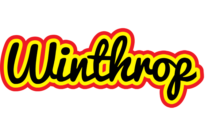 Winthrop flaming logo