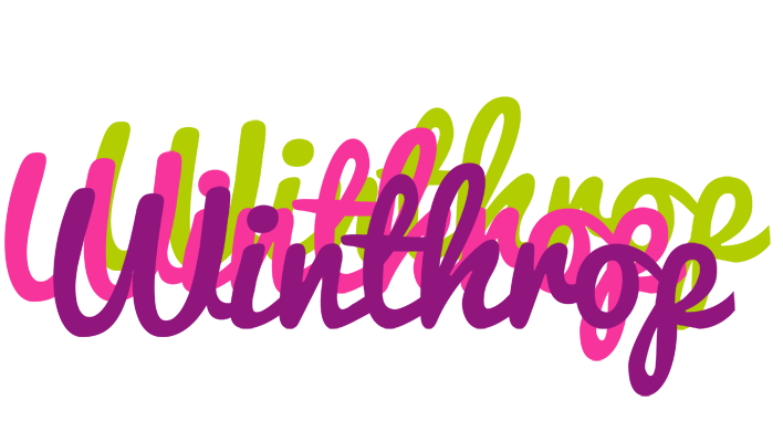 Winthrop flowers logo