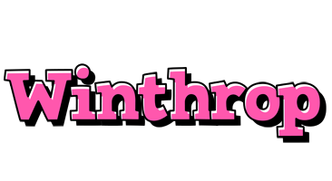 Winthrop girlish logo