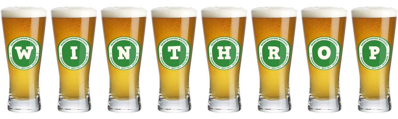 Winthrop lager logo