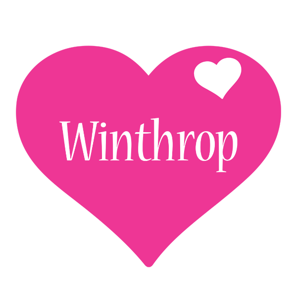 Winthrop love-heart logo