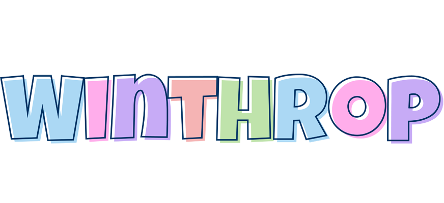 Winthrop pastel logo