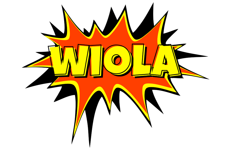 Wiola bazinga logo