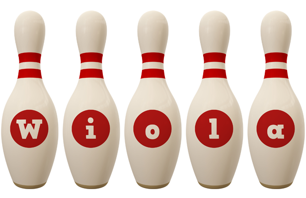 Wiola bowling-pin logo